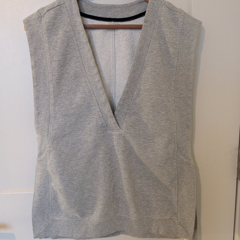 Anthropologie Pilcro Grey Sweatshirt Vest XSP
